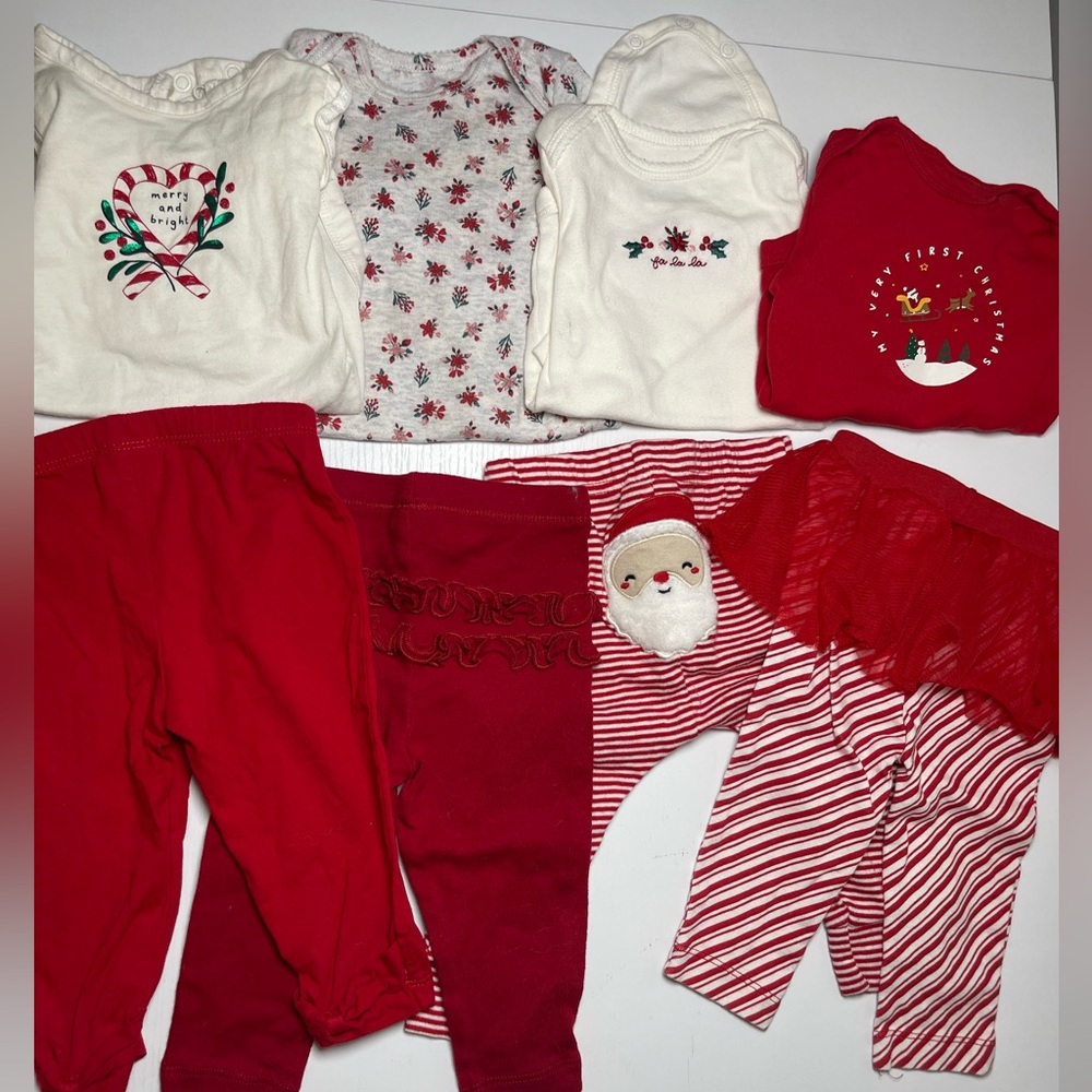 Carter's 6 Month Holiday Pajama Bundle